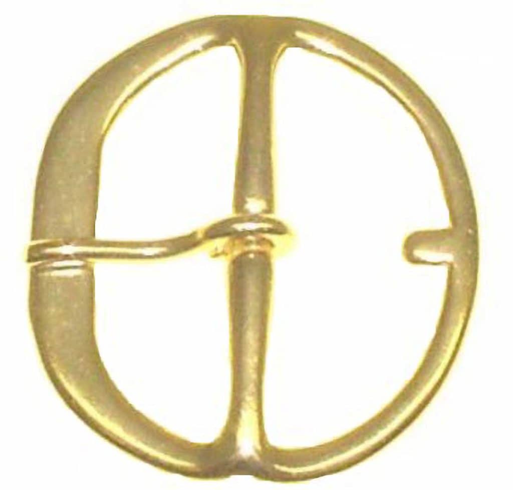 Belt Buckle Round 33/4in The Gun Works Muzzleloading Emporium