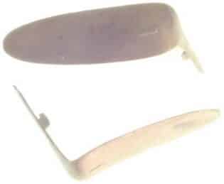 Early English Butt Plate - Large - Brass