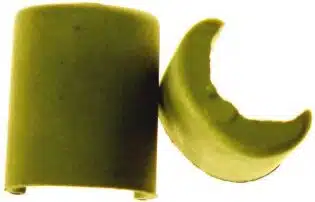 Full Stock - Nose Cap - 1-1/2in Long x 7/8in  - Brass