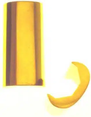 Full Stock - Nose Cap - 2in Long x 7/8in - Brass