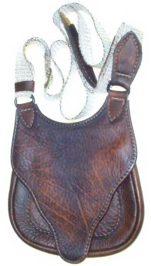 FLAP BAG 18 IN WHEAT TAN PATENT CALFSKIN main image 1