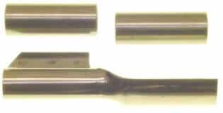 Round Full Stock Thimble Set - Plain - 7/16in - Iron