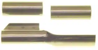 Round Half Stock Thimble Set - Plain - 7/16in - Iron