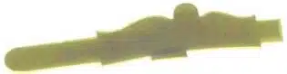 Side Plate - Lancaster - Brass