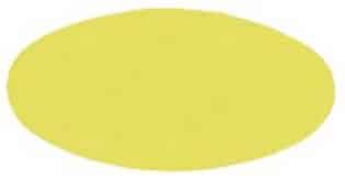 Escutcheon - Oval - Large -  Brass
