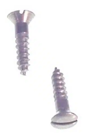 Wood Screw - Oval Head - #5 - 3/4in
