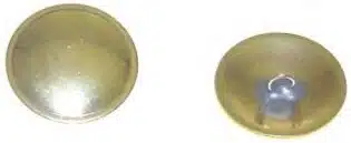 Buttons - French Marine - 3/4in Dia - Brass