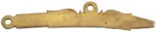 Side Plate - Manton - Brass - Right Hand