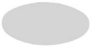 Escutcheon - Oval - Large -  German Silver