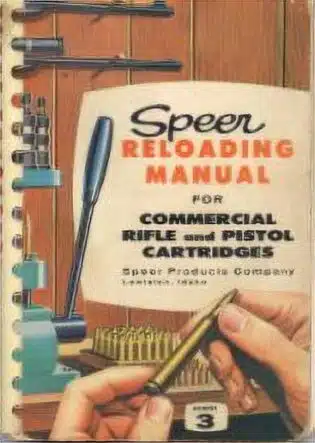 Used - Speer Reloading Manual - No 3