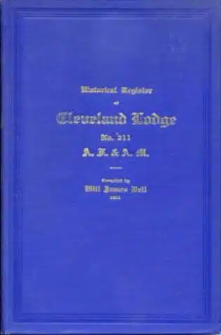 Used - Historical Register of Cleveland Lodge No 221