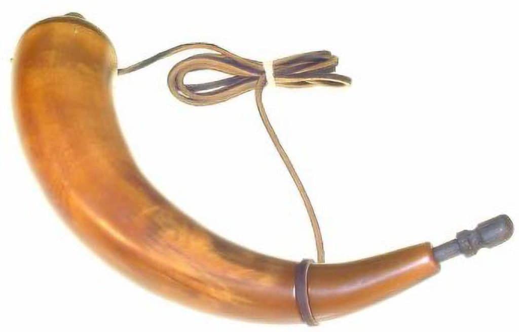 Powder Horn Standard Large Brown The Gun Works Muzzleloading Emporium