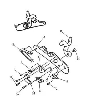Pistol Lock & Lock Parts