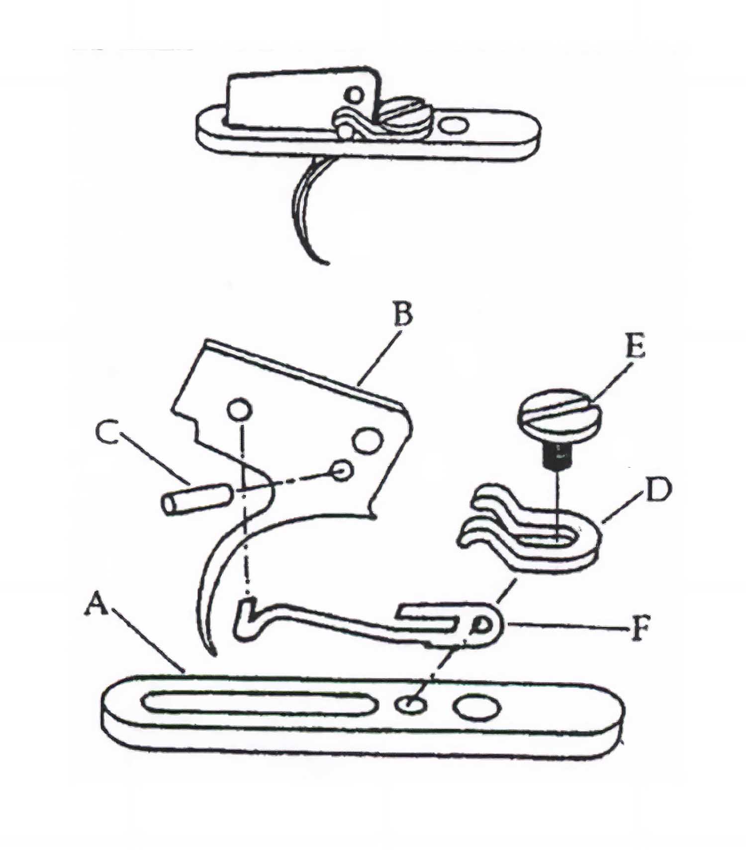 Pistol Triggers & Trigger Parts The Gun Works Muzzleloading Emporium